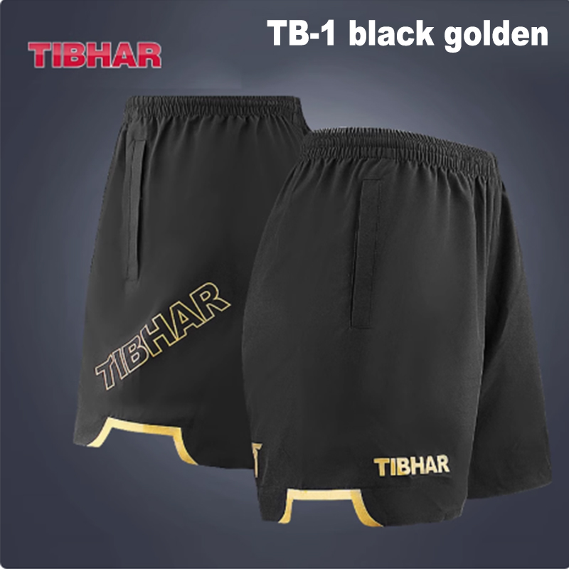 Table Tennis Single - Tibhar Tafeltennisshorts TB-1 TB-3 TB-12 Ademende