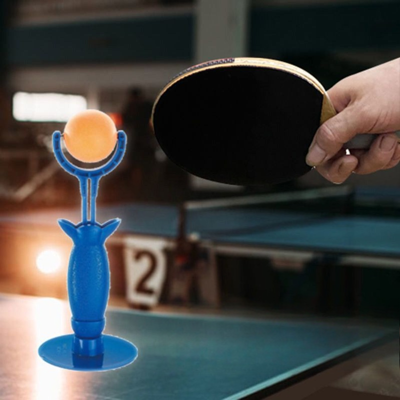 Table Tennis Trainer - Verstelbaar tafeltennis-slagtrainingstoestel voor beginners, pingpongbaltrainer, duurzame
