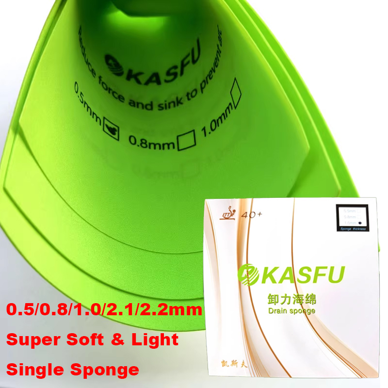 Table Tennis Single - 0,5/0,8/1,0/2,1/2,2 mm tafeltennisracketspons Superzacht en licht
