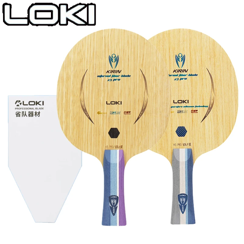 Table Tennis Pro - LOKI Kirin K5 PRO Tafeltennisblad 5