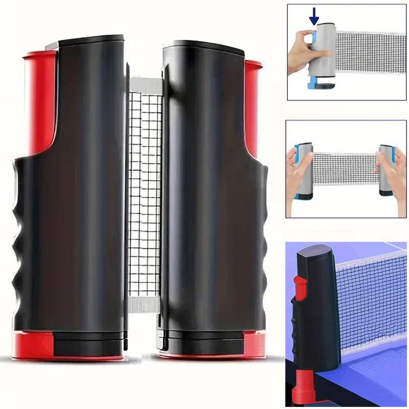 Table Tennis Kit - 2026 Hot Tafeltennisnet Overal Intrekbaar Rek