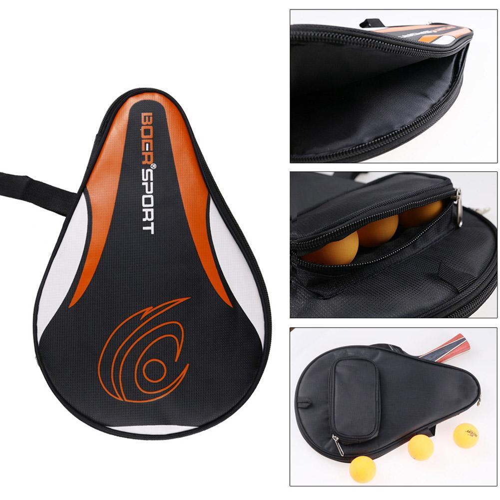 Table Tennis Single - 1Pc 30X19Cm Tafeltennis Racket Bat Bag