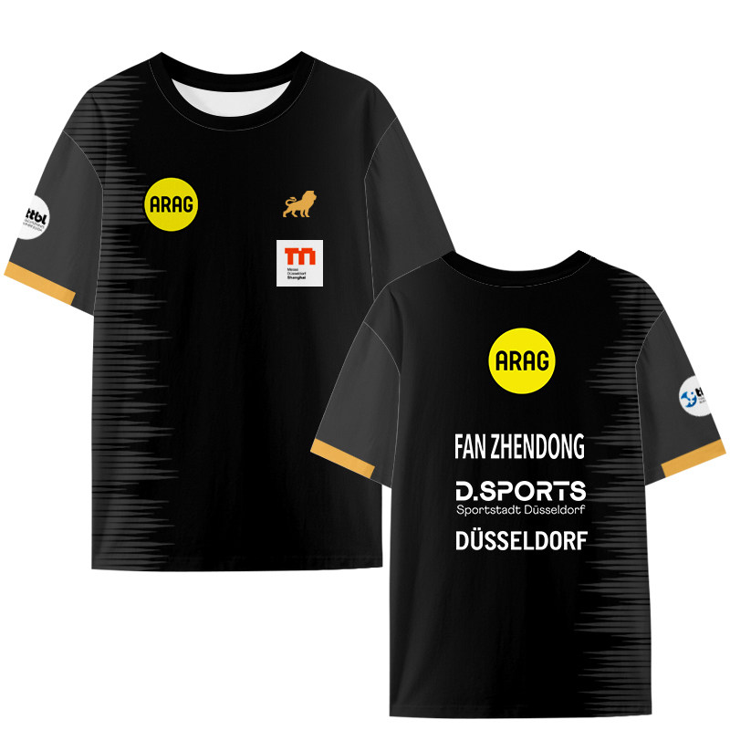 Table Tennis Drawing - Fan Tafeltennis Jersey Heren T-shirt met