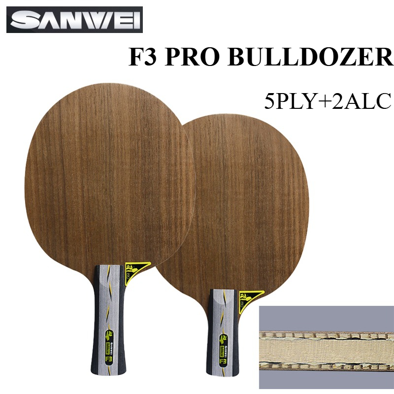 SANWEI F3 PRO BULLDOZER Tafelt - Table Tennis Pro recensie en prijs