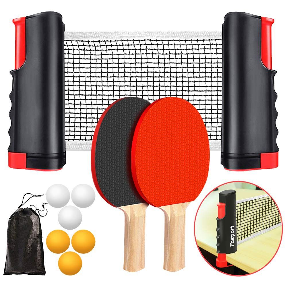 Intrekbaar pingpongnet met fra - Table Tennis Drawing recensie en prijs