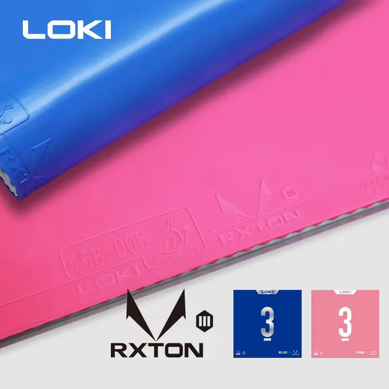 Origineel LOKI RXTON 1&3 blauw - Table Tennis Kit recensie en prijs