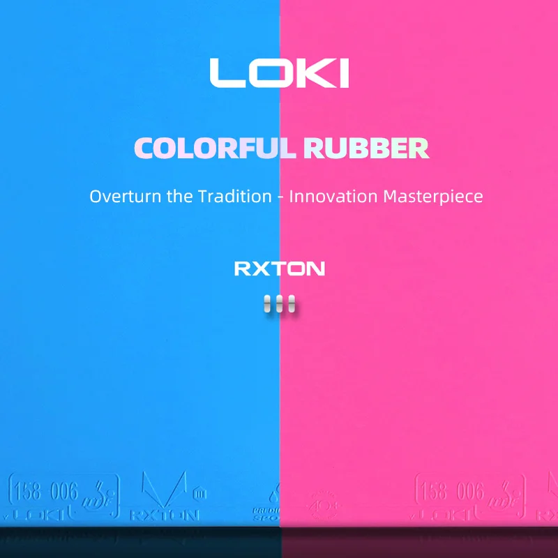 Origineel LOKI RXTON 1&3 blauw - Table Tennis Kit recensie en prijs