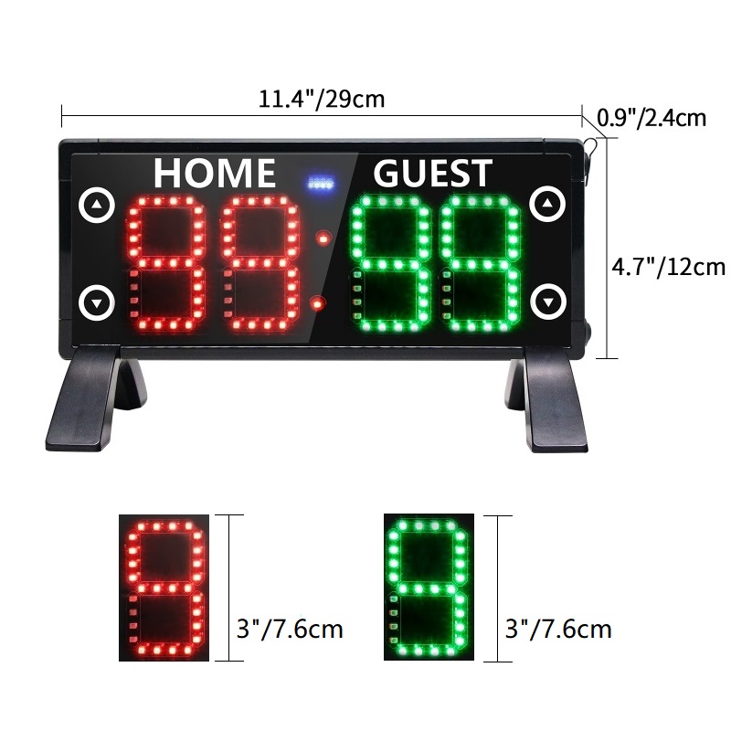 Multisport touchscreen scorebo - Table Tennis Score recensie en prijs