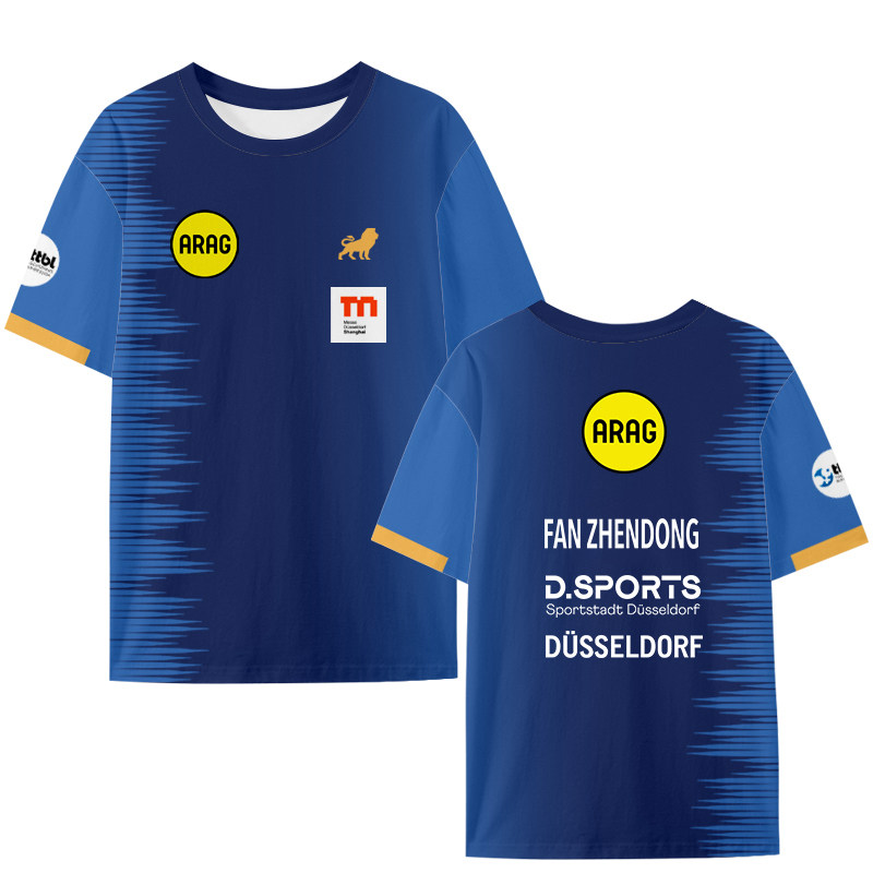 Fan Tafeltennis Jersey Heren T - Table Tennis Drawing recensie en prijs